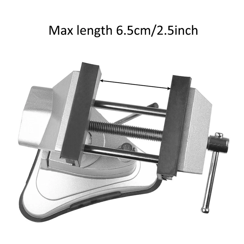 360 градусов вращения присоска плоскогубцы активность Мини стол тиски фиксатор