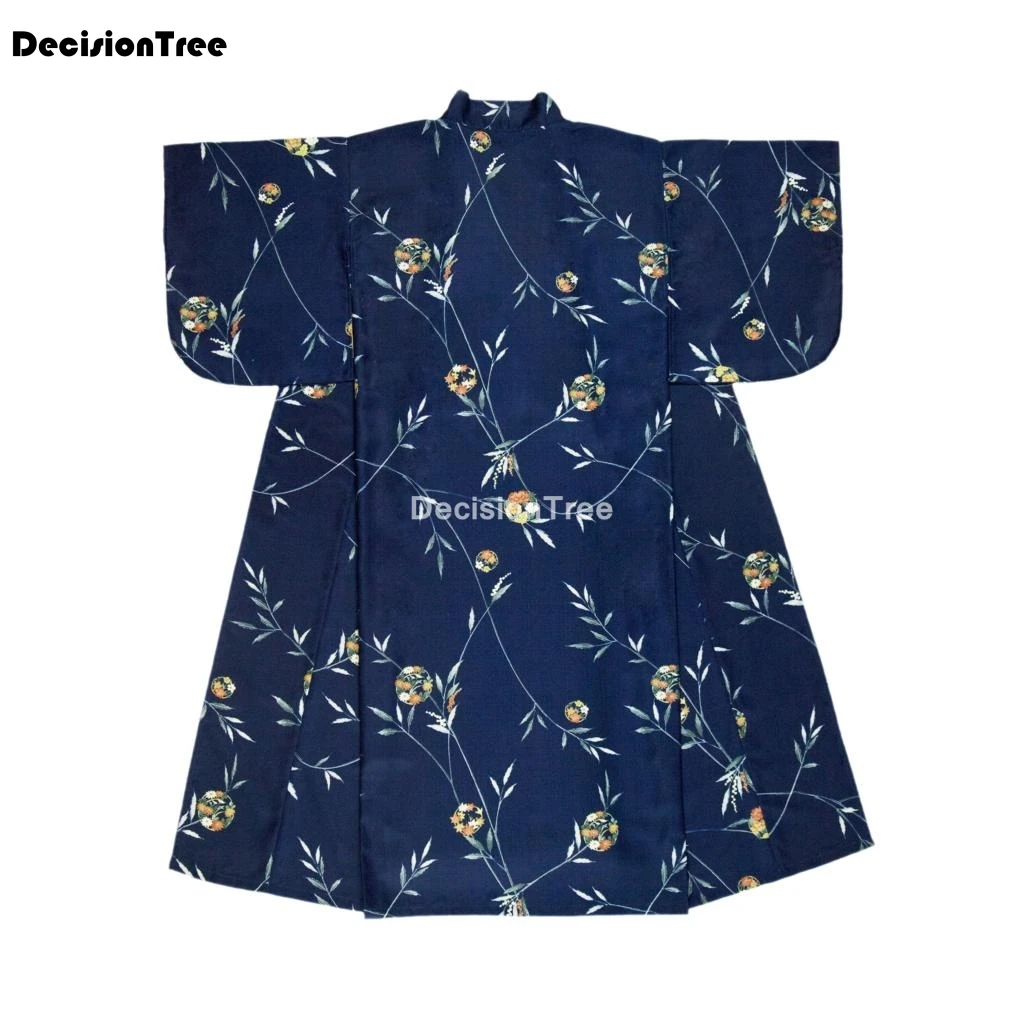 Кимоно женское традиционное японское с принтом длинный кардиган юката халат в