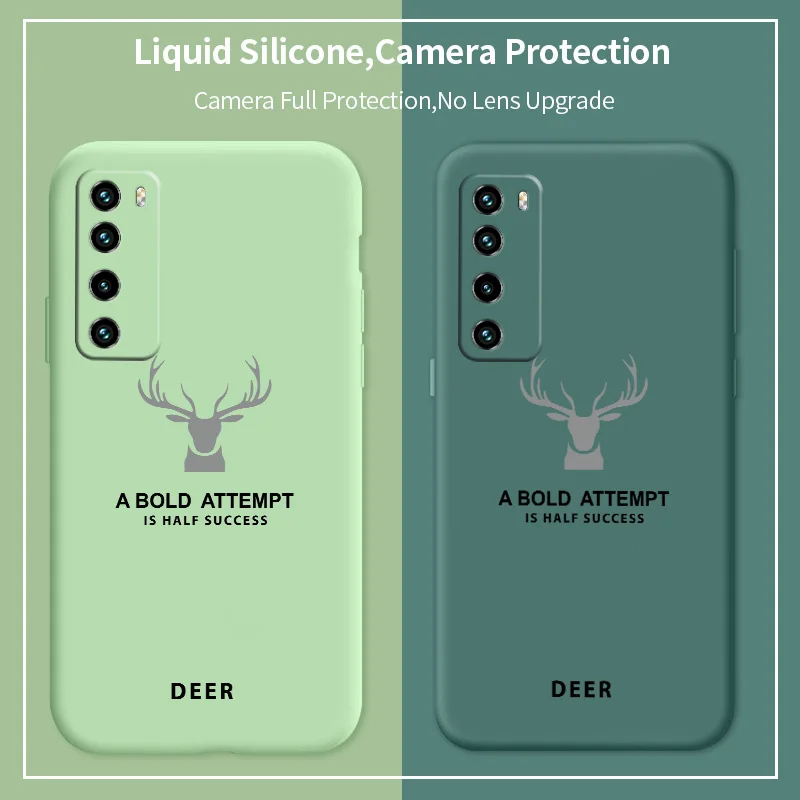

Stylish Deer Pattern Phone Case For Huawei Nova8 8Pro 8SE 7 7Pro 7SE 6 6se 5 5Pro 5Z 5I 5Ipro 4 4E 3 3i 3E 2 Cover