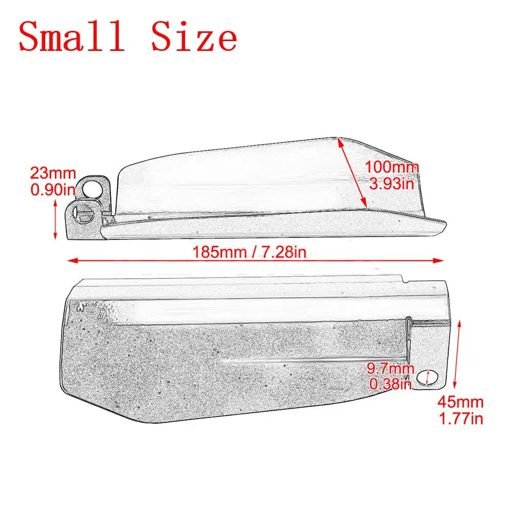 

2PCS Motorcycle Metal Glossy Black Shade Hand Guards Handguards For Sportster Touring Dyna 07-20 Anti-Falling Protection