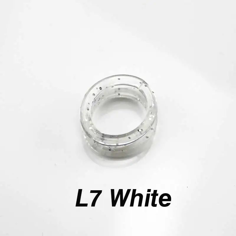 Цветной силикон кольцо на палец - Цвет: L7-2PC