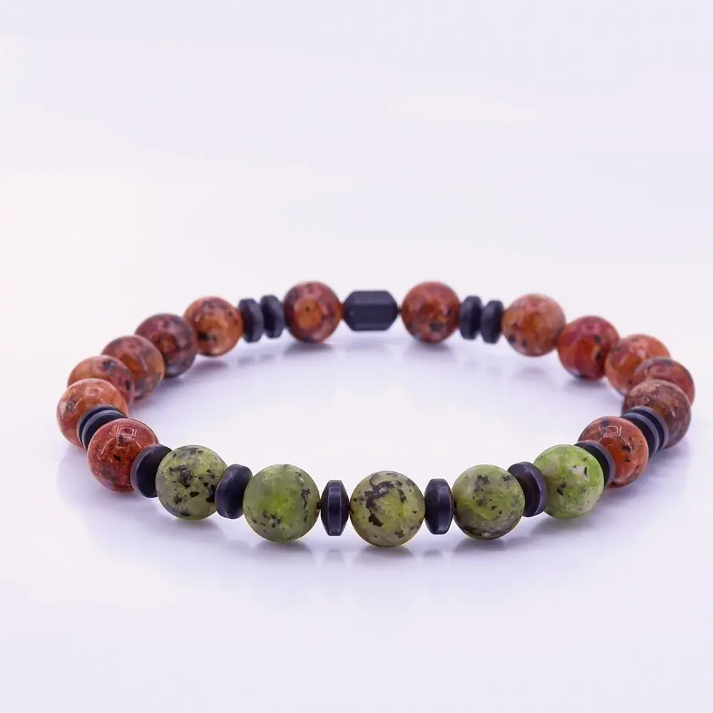

Fratelli High Quality for Women Men Elastic Energy Pulsera New Fashion Natural Stone Bracelets Beads Bracelets Homme Jewelry
