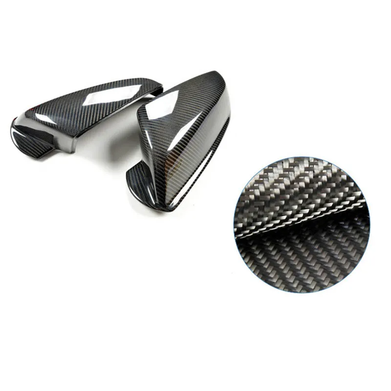 Глянцевые зеркала боковой двери из углеродного волокна для Chevrolet Malibu 2012 2015|view