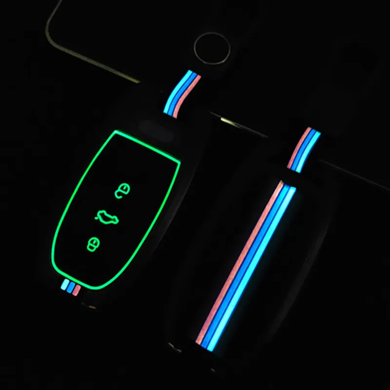 

Car Key Case Cover Key Bag For Audi a1 a3 8v a4 b8 b9 a6 a5 c7 q3 q5 q7 tt Auto Accessories Holder Shell Keychain Protect Set