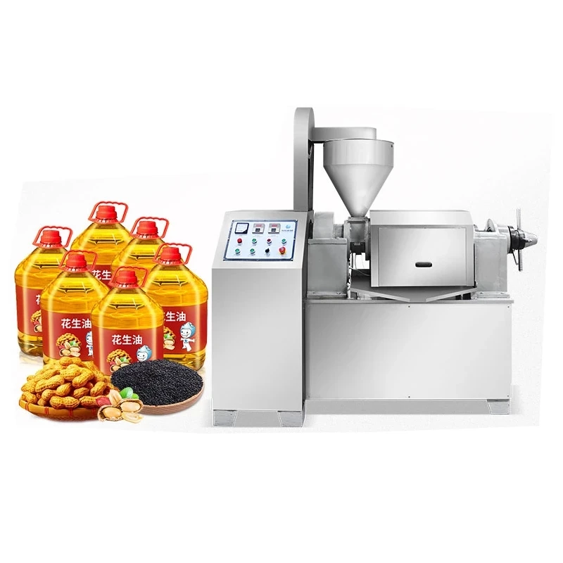 

Oil Presser Cold And Hot Dual-Purpose Rapeseed Peanut Squeeze Machine