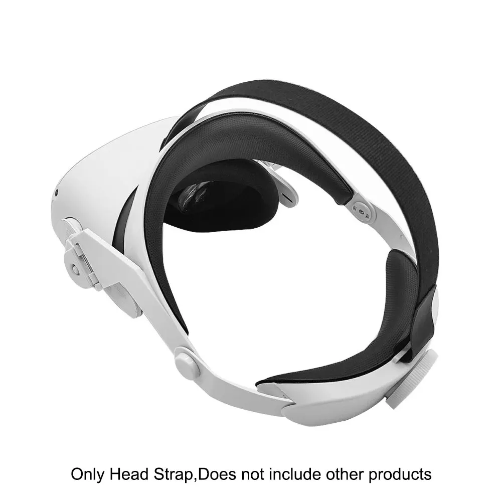 

Easy Use Game Replacement VR Head Strap Comfortable Adjustable Band ABS Virtual Reality Enhanced Support For Oculus Quest 2