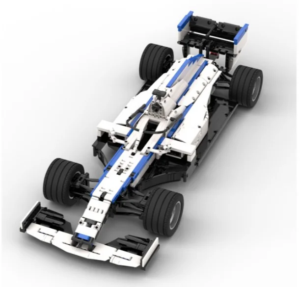 2021 Технология строительный блок Уильямс F1 гоночный fw43 1:8 автомобиль DIY