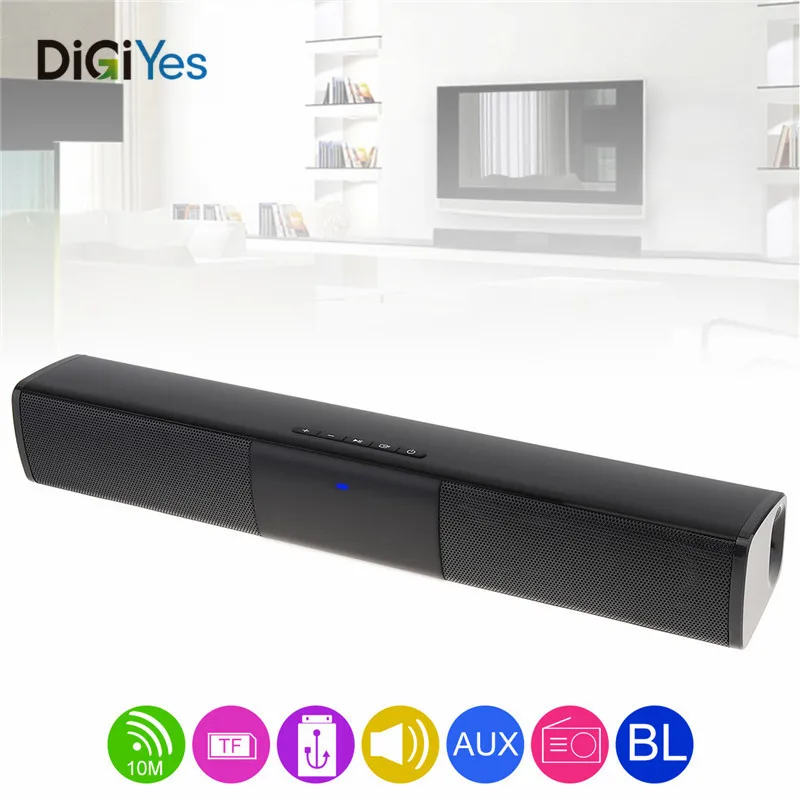 Портативная многофункциональная Bluetooth звуковая панель для совещаний колонка с 2