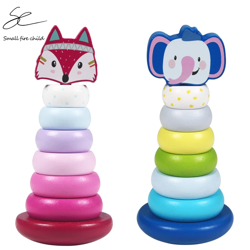 Новые детские игрушки набор слона лисы музыкальный стакан многослойный Набор