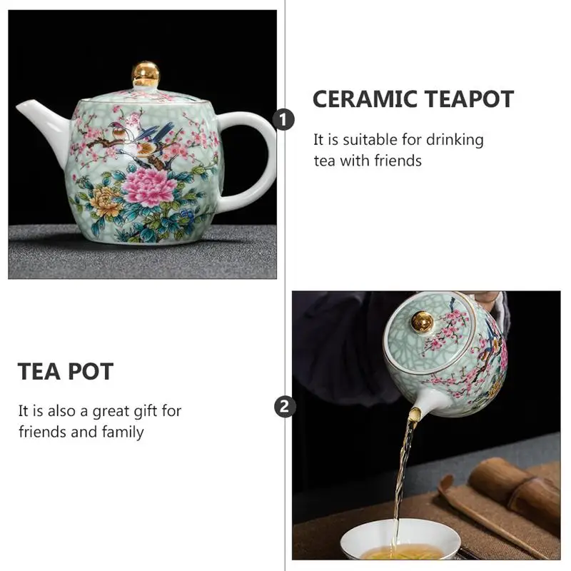 

1Pc Teapot Teaware Teaware Household Tea Serving Teaware (Assorted Color)