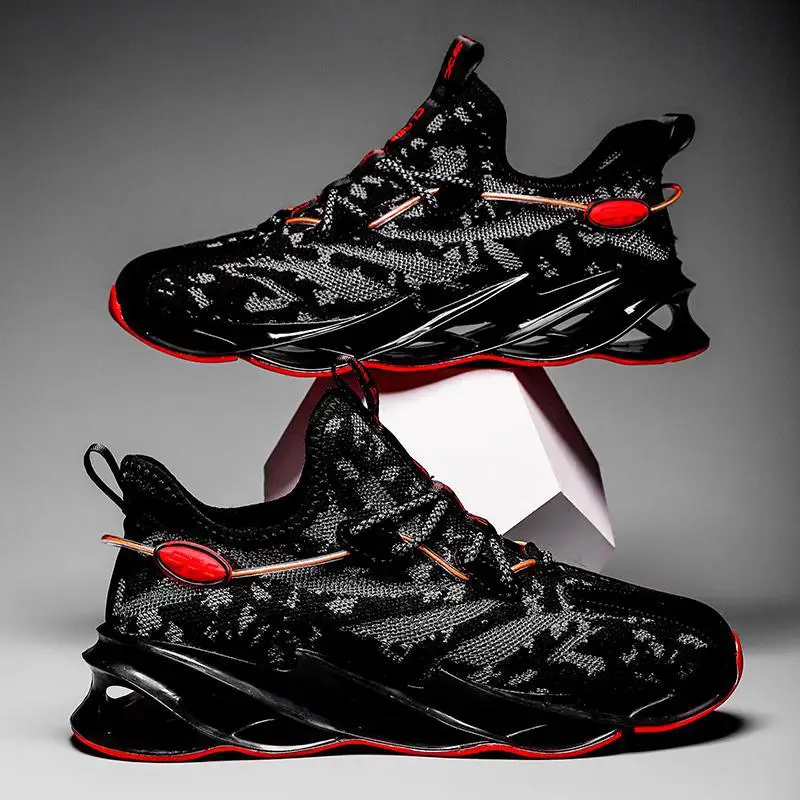 Летящий вентиляции Для мужчин спортивной обуви обувь Blade негабаритных кроссовки