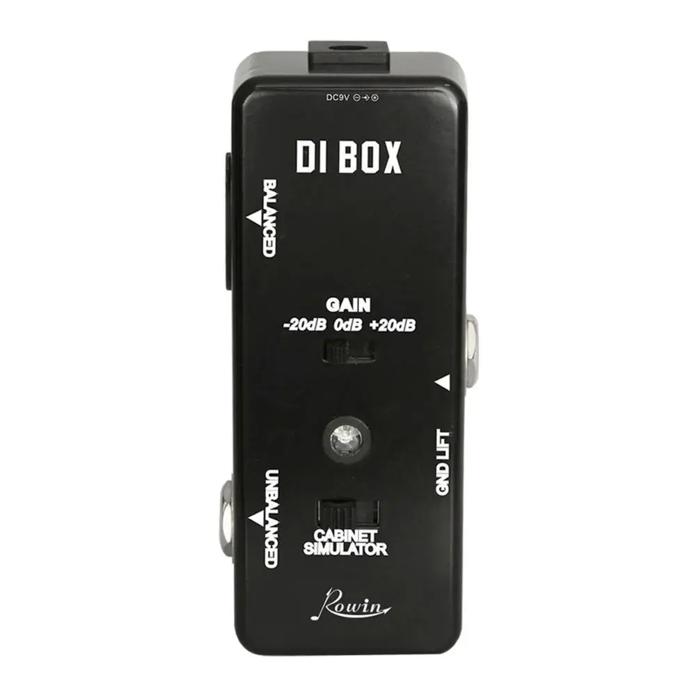 

Rowin DI BOX LEF-331 Micro DI with Cab Sim and Gain