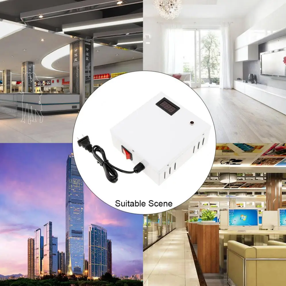 Умное устройство для уборки счетов 90-250 В 15-30 кВт экономии электроэнергии