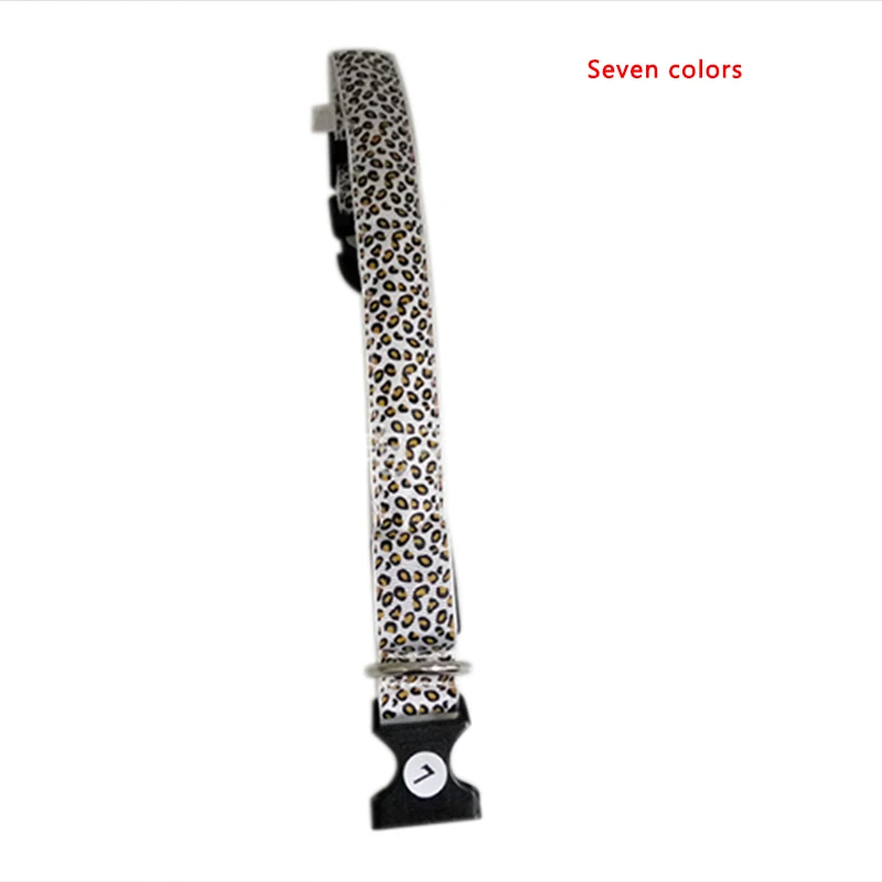 Светодиодный ошейник для собак мигающий в темноте 3 режима освещения