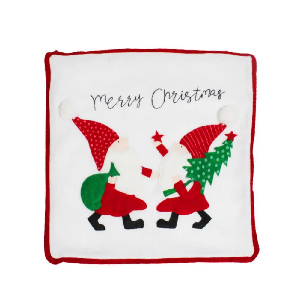 

Белые бархатные рождественские наволочки, белые рождественские наволочки для диванной подушки, Наволочки для детской подушки, рождественс...