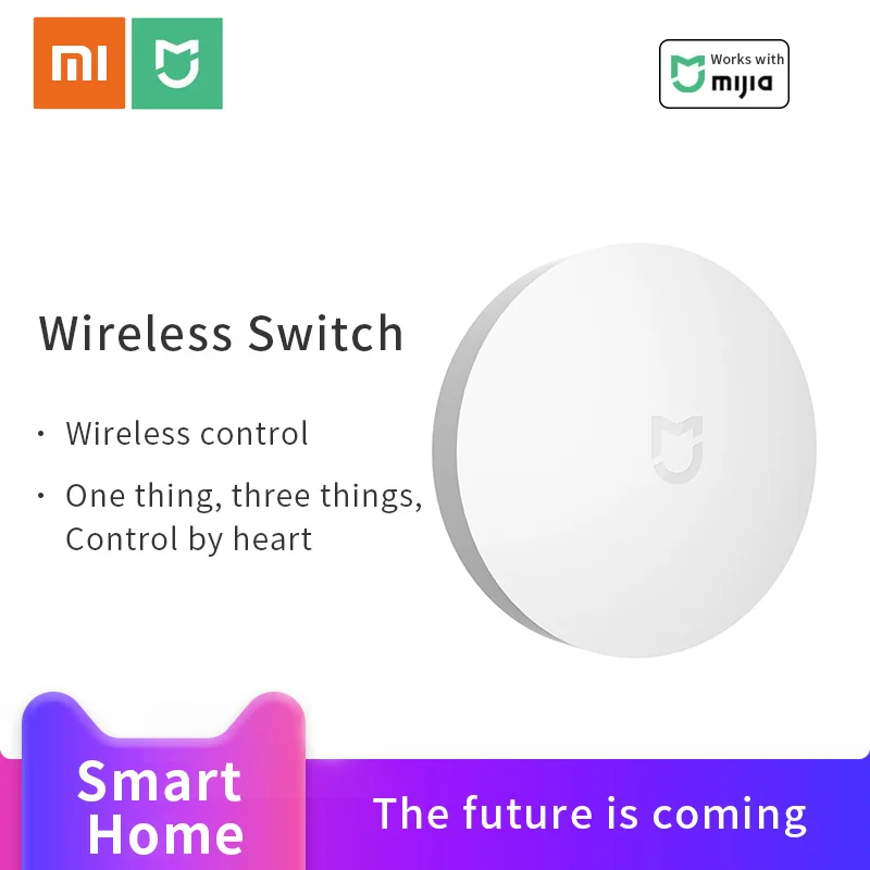 Беспроводной Выключатель Xiaomi Mijia умный выключатель света для умного дома