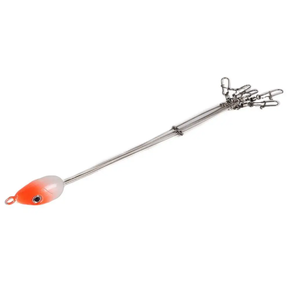 Популярный Зонт рыболовные приманки установка 5 руки буровая головки