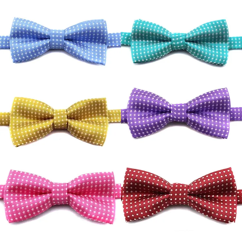 

Галстук-бабочка детский однотонный из полиэстера, 1 шт.