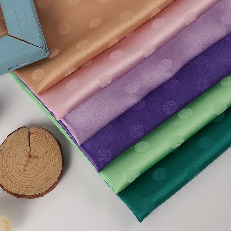 3/5/10 м Мягкая шелковистая атласная ткань жаккардовая для шитья платья одежда сна