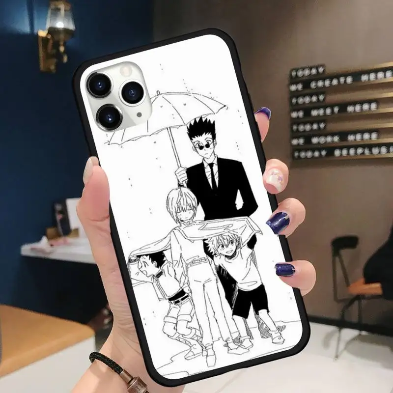 

Hunter x Hunter HxH anime JAPAN for iPhone 11 12 pro XS MAX 8 7 6 6S Plus X 5S SE 2020 XR Soft silicone