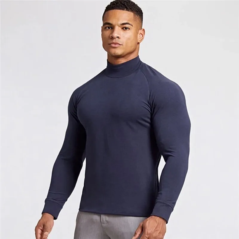 

Quick dry Long sleeve Shirt Men Gym Fitness T-shirt Male Running Bodybuilding Teess Tops Spring New Workout Sports T-shirt men