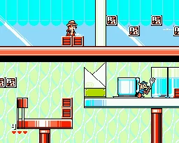 Чип и Дейл спасательные рейнджеры 2 русское издание 16 бит MD игровая карта для Sega