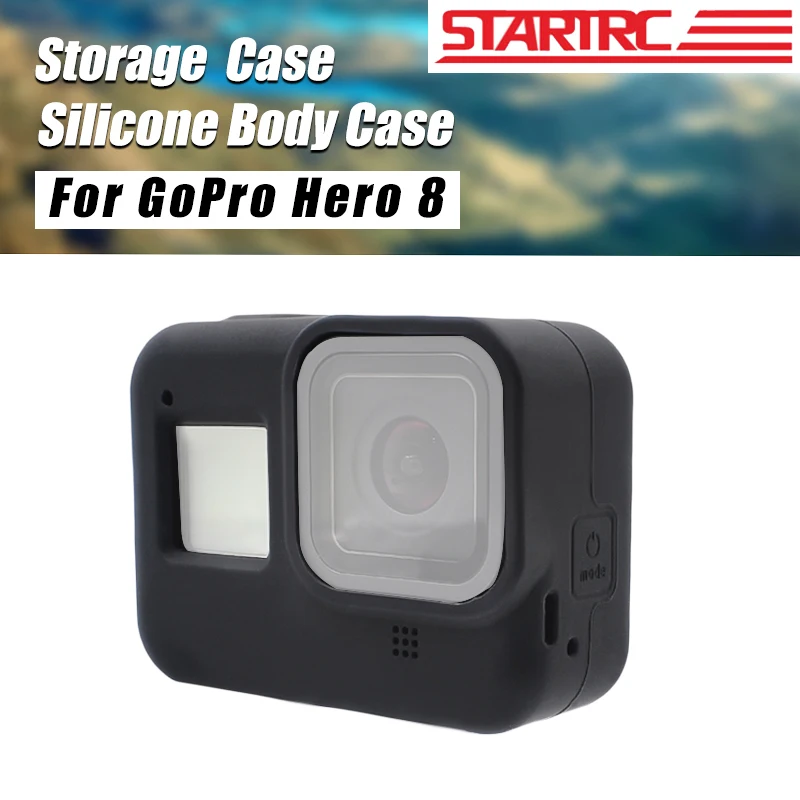 STARTRC аксессуары для экшн-камеры GoPro Hero 8 сумка хранения силиконовый чехол корпуса
