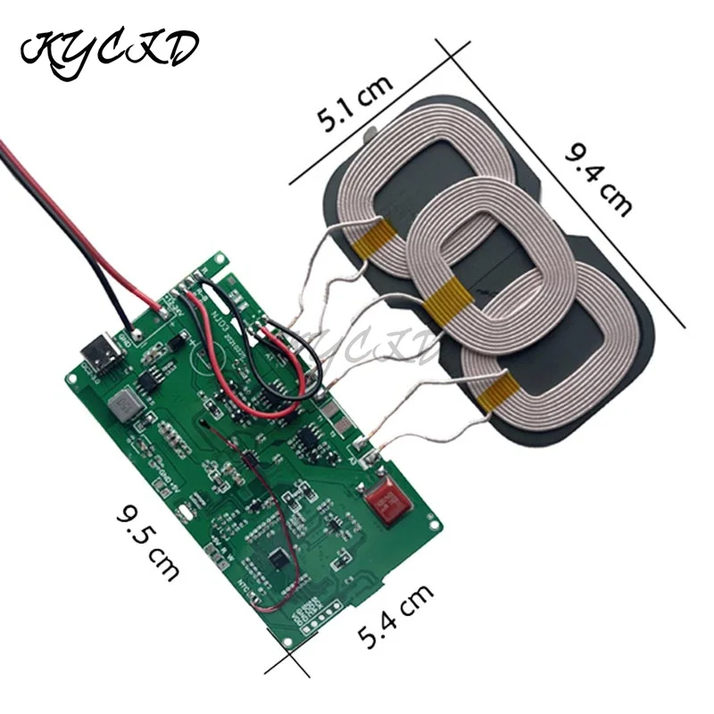 

Модуль беспроводного зарядного устройства, универсальная Быстрая зарядка для iPhone 11 Xs Max X XR 8 Plus Samsung, 20 Вт, 3 в 1