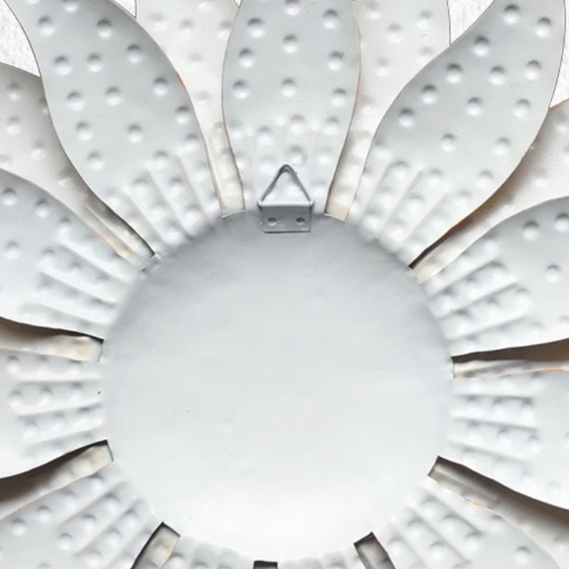 

Metal Flower Hanging Pendant Floral Wall Art Decoration Artificial Flower Decor 95AA