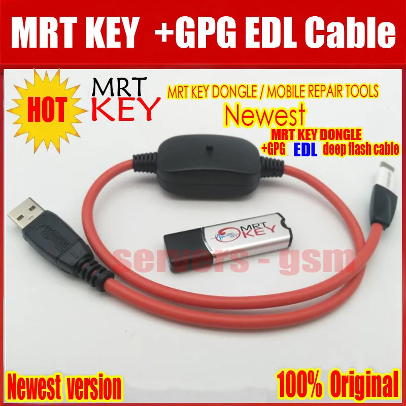 2021 новейший оригинальный ключ MRT/ключ MRT + для кабеля GPG набор EDL|dongle|dongle cable |