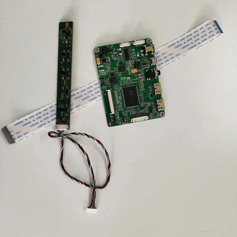 Комплект для LP156WF4-SPK2/LP156WF4-SPH2 экран EDP LCD 1920x1080 плата контроллера Micro 2 HDMI панель дисплея светодиодный монитор mini LCD