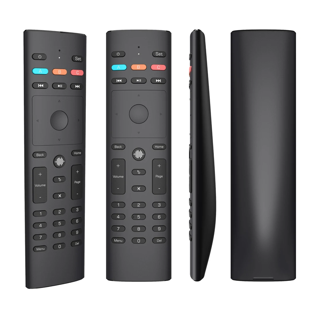 Newest G40S Air Mouse Google Voice Microphone Gyroscope 2.4G Wireless 33 Keys IR Learning G40 Remote Control for Android TV Box |