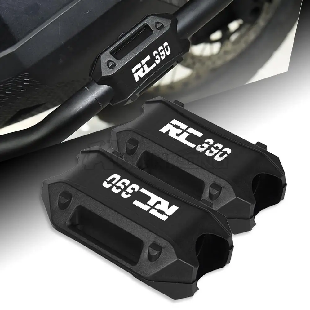 

For RC 390 RC390 2015 2017 2019 2020 2021 Motorcycle 25MM Accessories Engine Bumper Decorative Guard Block Crash bar Protection