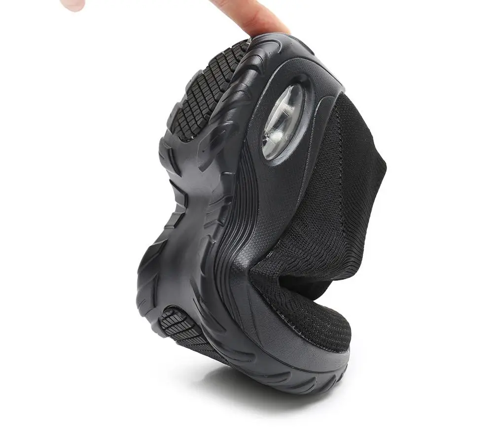 Летние кроссовки носки большого размера на платформе женская спортивная обувь