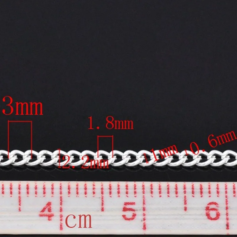 8 сезонов модная цепочка из железного сплава с открытыми звеньями серебряного