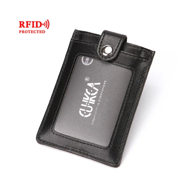 

RFID креативный кошелек антимагнитный Чехол для карт потянутый сложенный чехол для карт бизнес держатель для карт кредитный держатель для ка...