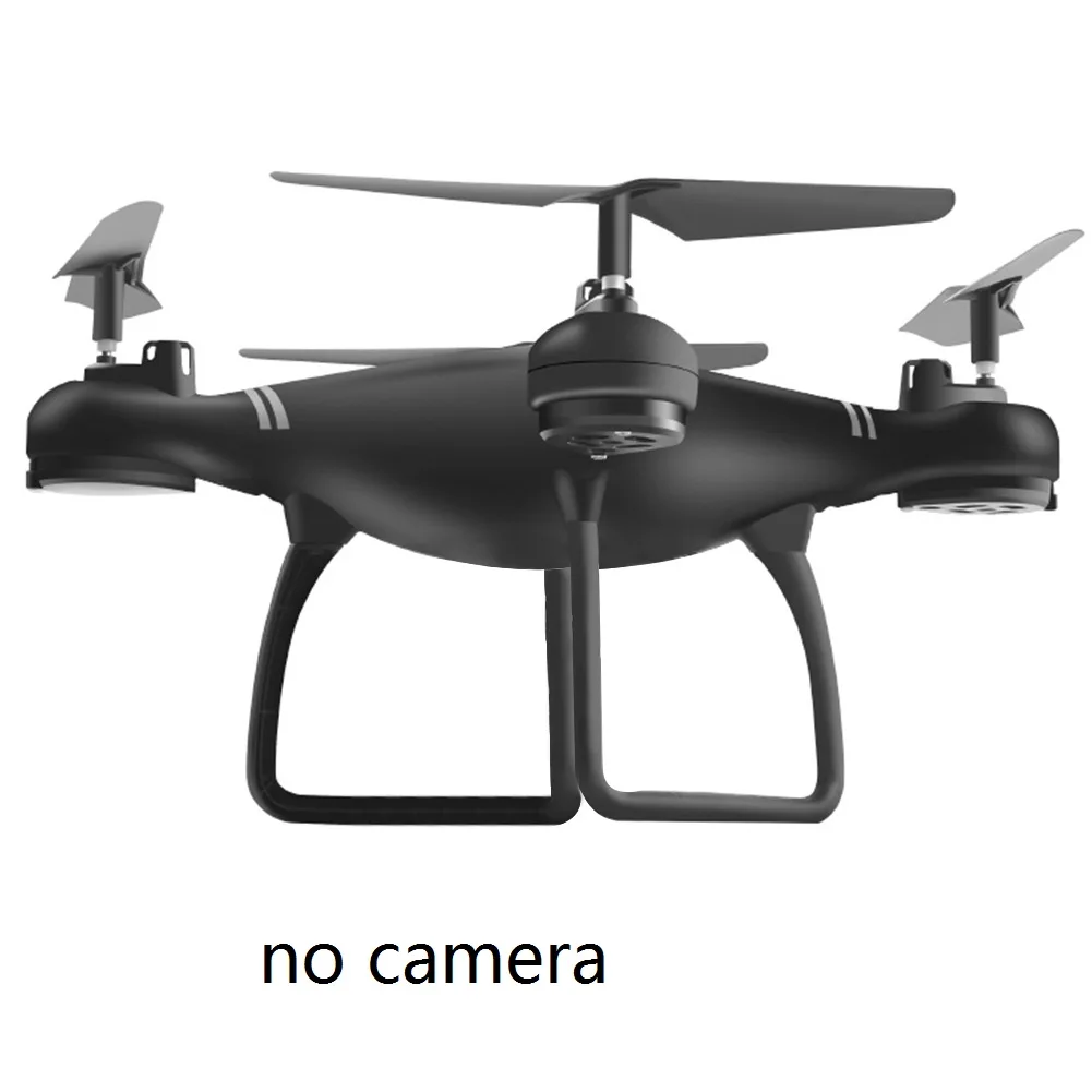 black no camera HD камера с длинным аккумулятором вертолет с дистанционным управлением RC Квадрокоптер селфи самолет аэрофотосъемка складной wifi Дрон - Цвет: black no camera