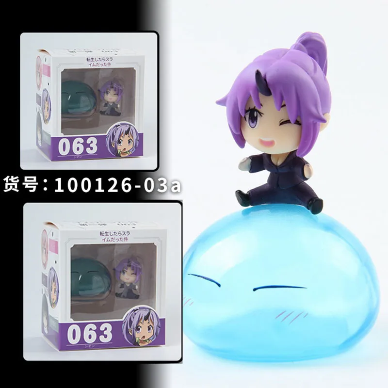 

Cute Anime I Got Reincarnated As Slime Rimuru Toys PVC Action Figure Model Ornament Brinquedos Decoration Fans Collection