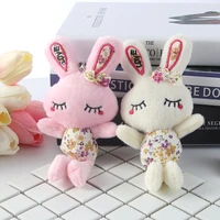 plush toys beauty bunny squinting bunny animal model toys creative toys home decoration pendants childrens gifts kids toys