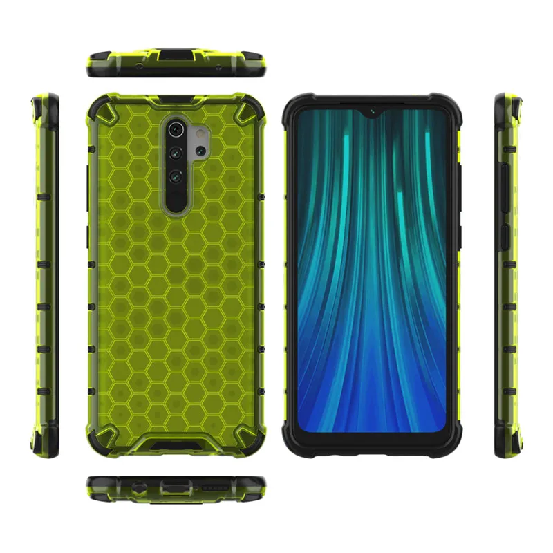 Для Redmi Note 8 Pro 8T 8A чехол с сотовым узором противоударный жесткий для 7 7A K20 Чехол