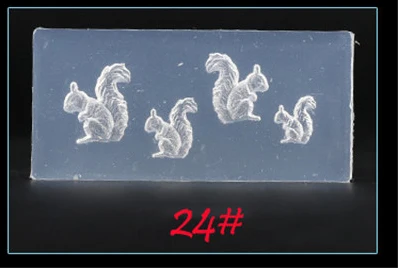 2 шт. 24 размера силиконовые формы для резьбы для УФ 3D ногтей украшения формы ногти, декорирование, цветы наклейки для ногтей штамповки пластины DIY инструмент Гель-лак - Цвет: 24-1pcs