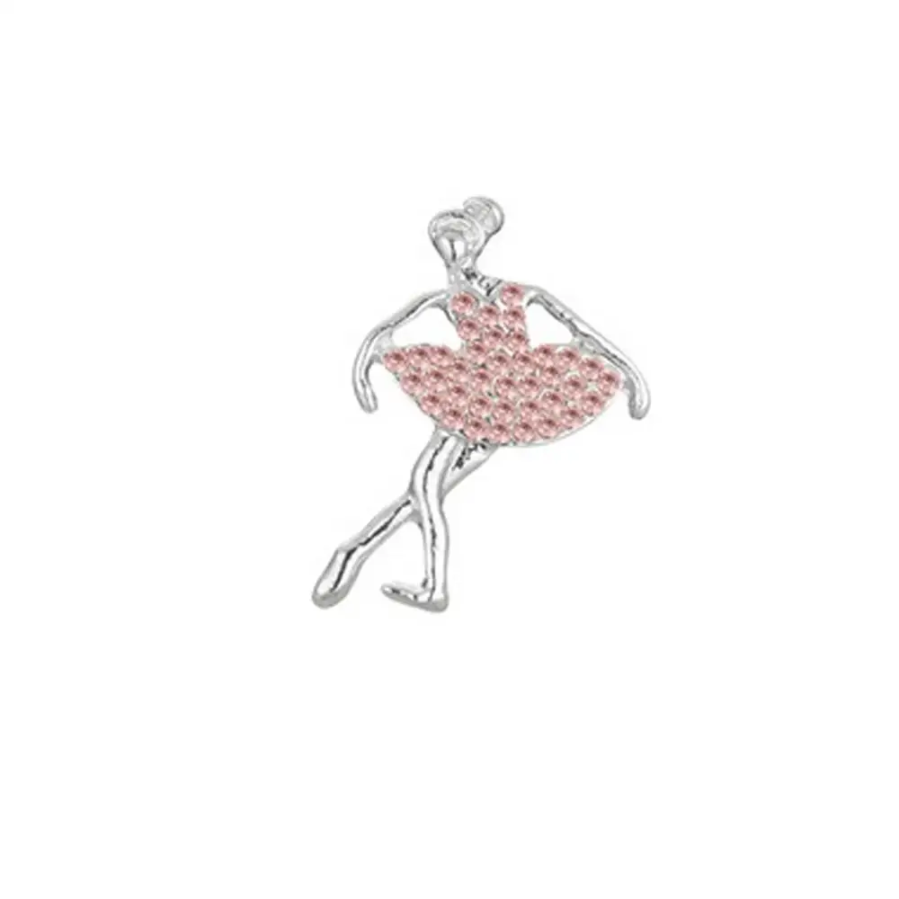 lt pink dancer 2pcs 36 стили пуговицы с жемчугом и стразами flatback/хвостовик украшение для ремесла Сделай Сам DIY бигуди для волос с бантом, с цветочным проектом, 2 шт./упак - Цвет: lt pink dancer 2pcs