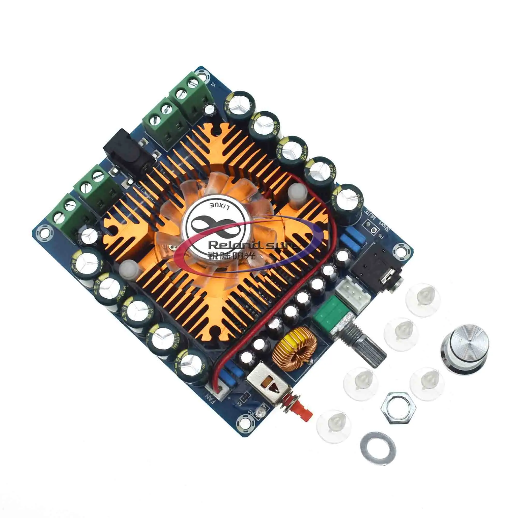 XH M521 четыре канала HIFI TDA7850 версия платы усилителя мощности 50 Вт * 4 с