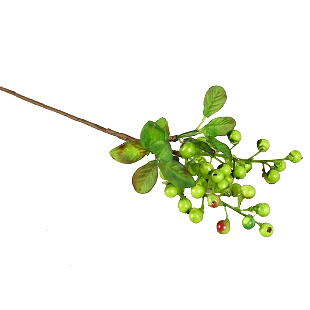 

Single Acacia Bean Simulation Berry Artificial Flower Plant Flower Arrangement Accessory Small Berry