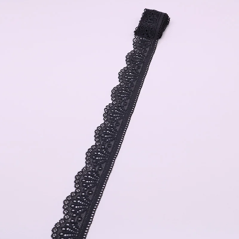 Нежная эластичная кружевная лента с отделкой 30 мм ширина 10 ярдов для шитья