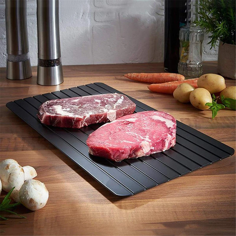

Meat Fast Defrosting Tray Thaw for Frozen Food Magic Quick safety Defrosting Plate Board Defrost Kitchen Cook Gadget Tool