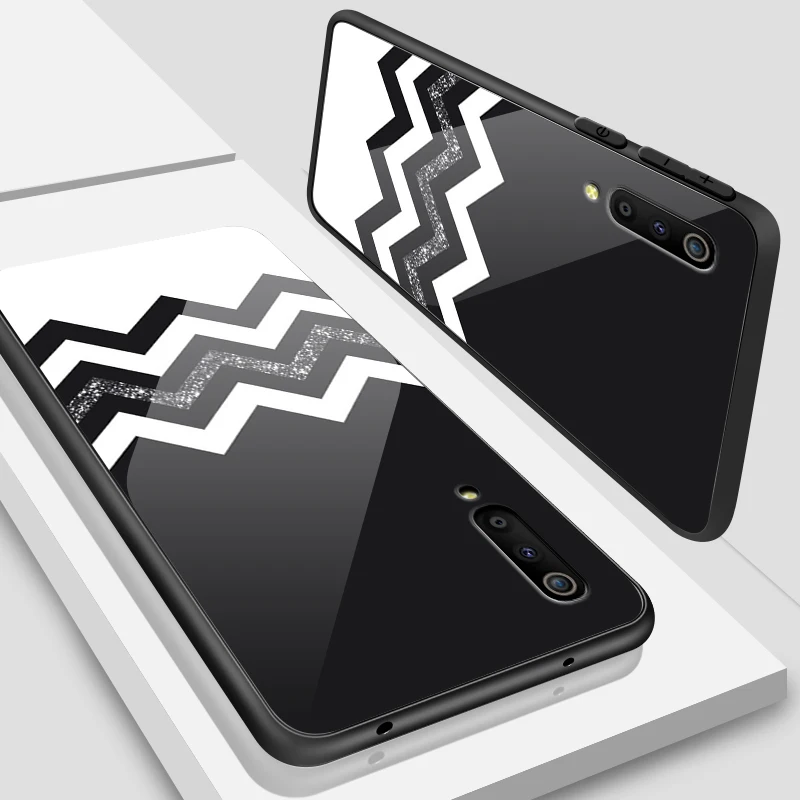W111 Чехол для телефона для samsung Galaxy A10 A20 A30 A40 A50 A6S A70 A8S A80 A90 закаленное Стекло крышка J4Plus M10 M20 M30 Note9 защитный чехол - Цвет: W111