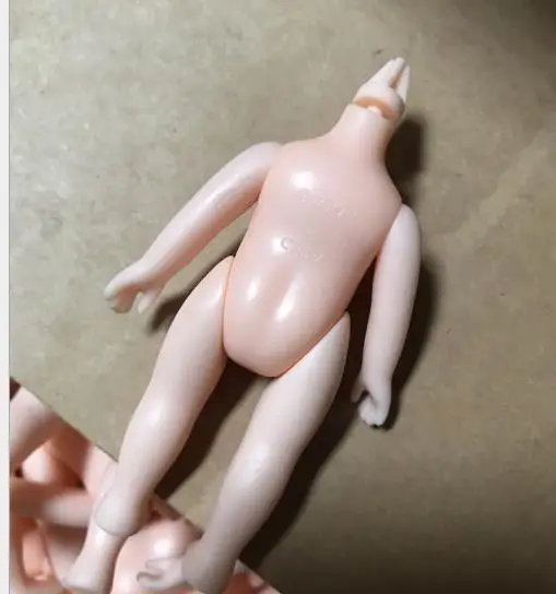 Оригинальная кукла 9 см сделай сам для маленькой подвижной обнаженной куклы тело