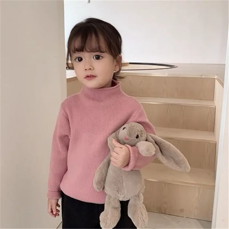 Свитер для маленьких девочек Модный женский трикотажный свитер детский пуловер