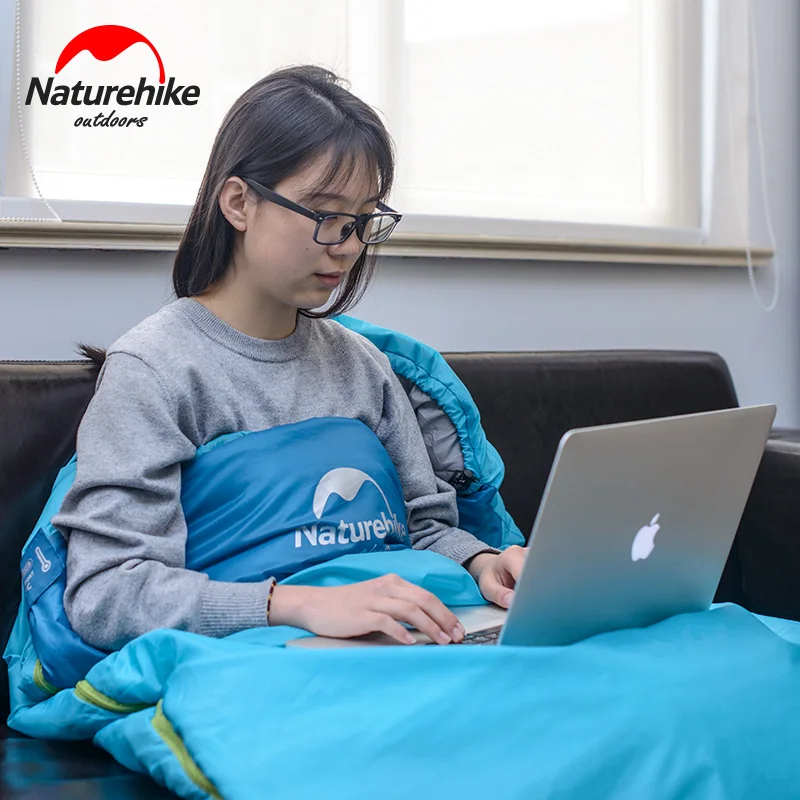 

Naturehike Adult Pancake Style Sleeping Bag Windproof Adult Stroller Bag warm waterproof fabric smooth zipper